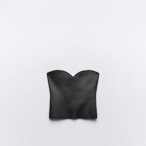 NEW!!! ZARA KNIT BUSTIER TOP SIZE SMALL